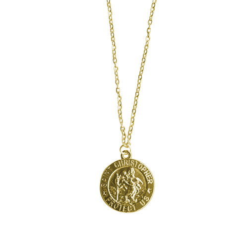 Saint christopher necklace - saint,
