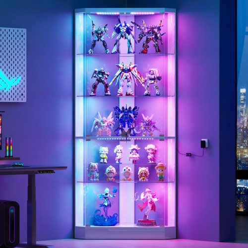 Corner display cabinet - corner, with