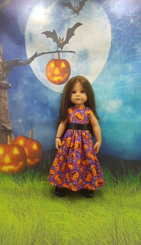 Halloween dress fit gotz - halloween,