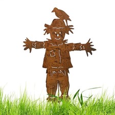 Rusty Scarecrow Retro Patio