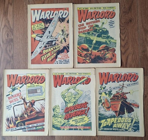 Warlord comic issues 57 - issues, 56,