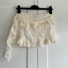 Bershka Cream Ivory Lace Mini