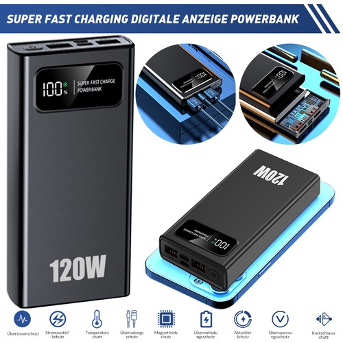 Power bank 50000mah 120w - 50000mah,