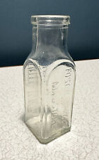 Vintage Glass Eiffel Tower Lemonade Bottle - Foster Clark Ltd Maidstone