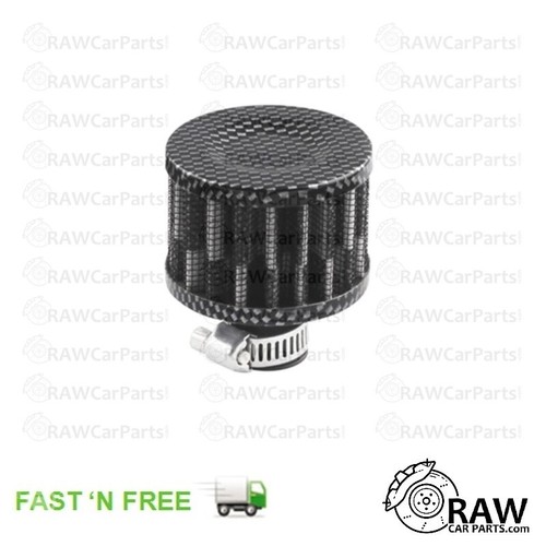 Carbon engine breather - carbon, gauze