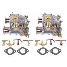 2PCS Carburetors Twin Choke Fits 40DCOE 151 19550.174 Weber 4Cyl 6Cyl V8 Engines