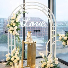 Large Metal Pipe Wedding Arch
