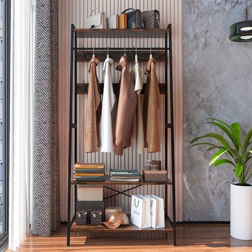 Industrial open wardrobe - industrial,