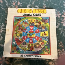 Munch Bunch Jigsaw Clock -