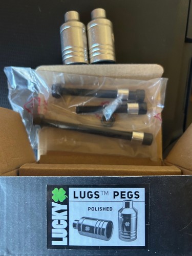 Lucky lugs pegs polished - lucky,