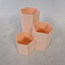 Desk Tidy Organiser Pen Storage Pencil Pot Holder Organizer Box - Pink - New