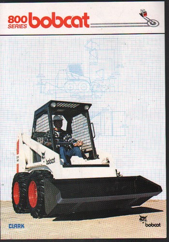 Bobcat 800 series skid - bobcat, skid-steer