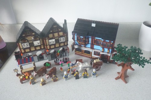 Lego castle medieval market - castle,
