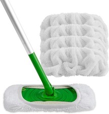 Reusable mop pads compatible - mop,