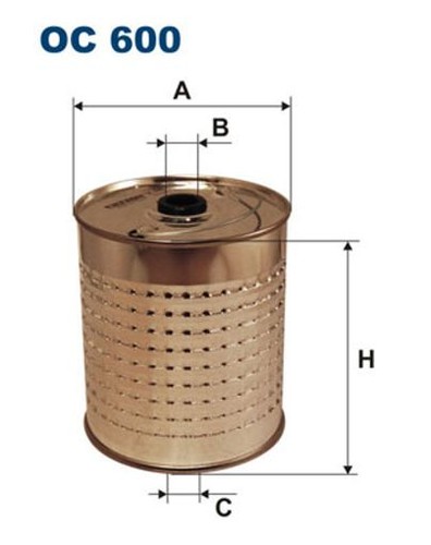 Fits filtron 600 oil filter - oc,