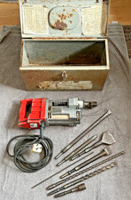 Kango 637 Demolition Hammer Breaker Drill in Box + Bits - Free Post - Rare 240v