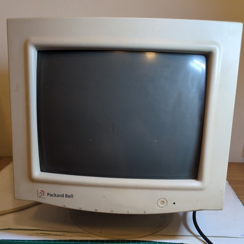 Vintage packard bell crt - packard,