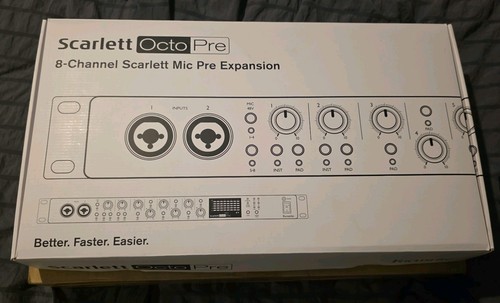 Focusrite scarlett octopre - scarlett,