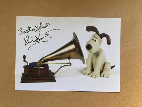 Gromit signed print aardman - print, (aardman