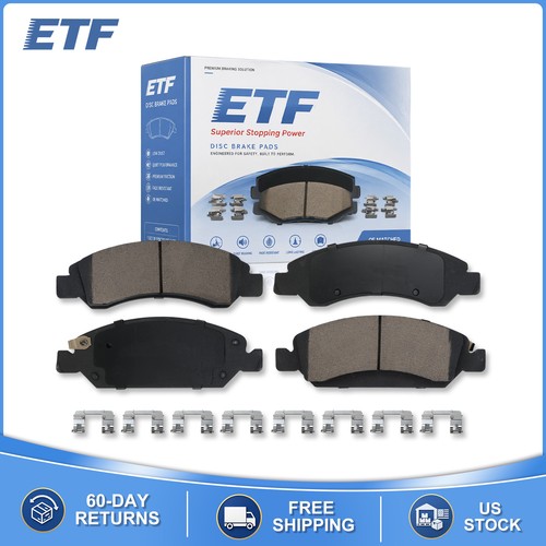 Front ceramic brake - front, pads