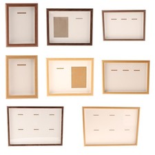 Medal Display Shadow Box Frame Versatile Wood for Football All Sports Badge