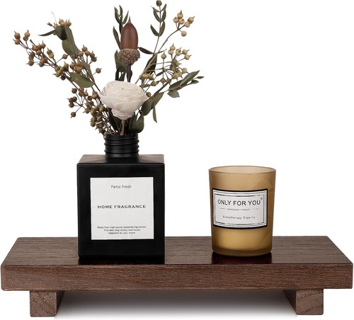 Small wood tray - wood, stand