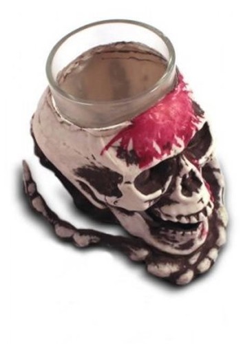 Halloween skull shot - skull,