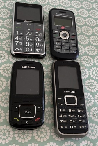 Vintage mobile phones - phones,