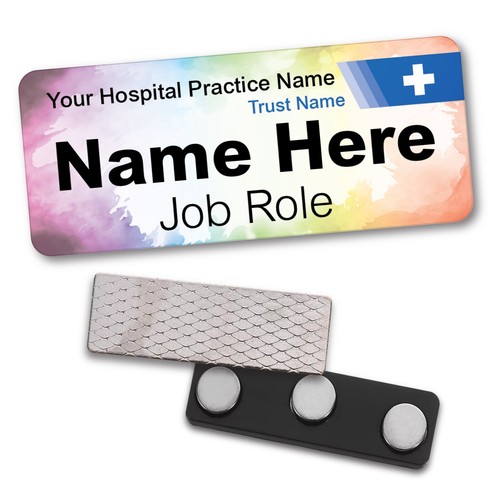 Hello name badge student - my,