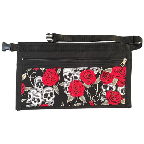 Skull red rose market - red,