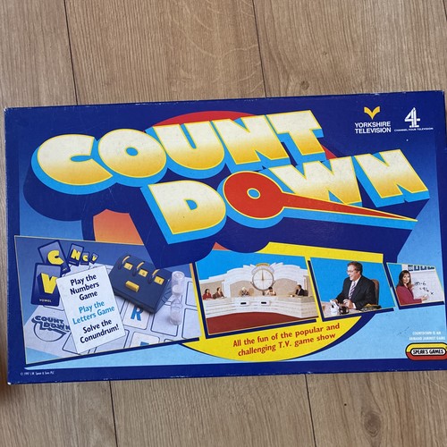 Vintage countdown board - vintage, game