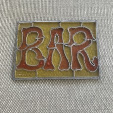 Vintage Bar Sign Reflective