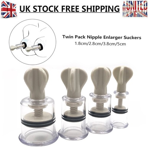 2pcs nipple enlarger suckers - 2pcs,