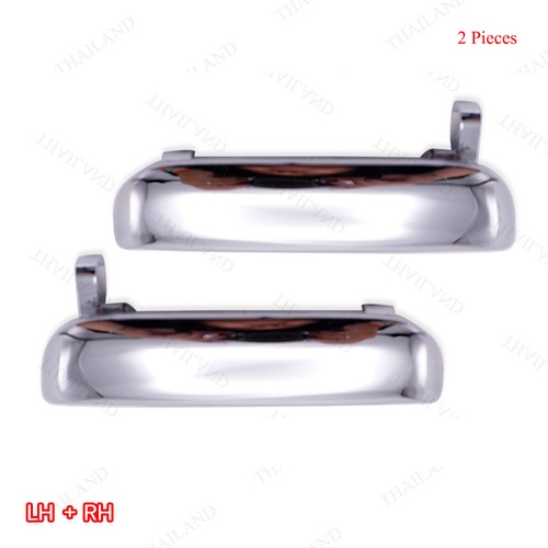 Chrome pair outer door handle - outer,