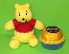 KNITTING PATTERN - Winnie the Pooh inspired Sweet Honey Pot -holds choc orange