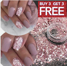 Chunky Nail Art Laser Glitter