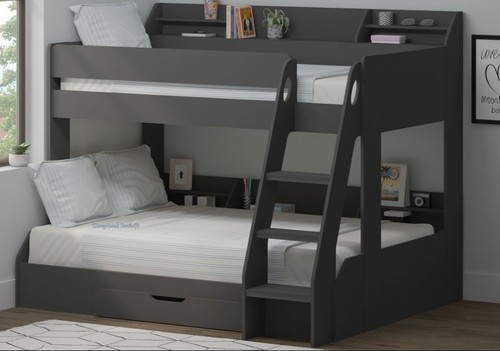 Grey marion triple bunk - triple,