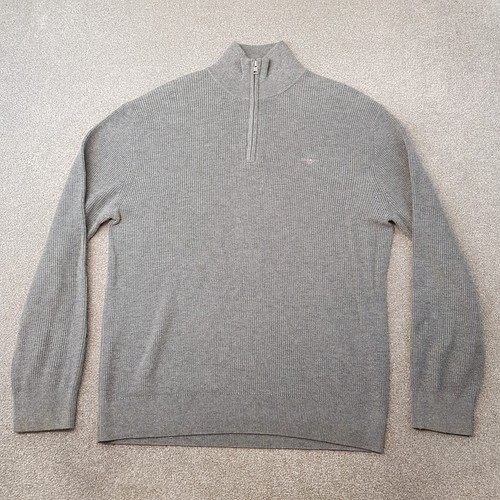 Gant mens zip jumper - gant, 1/4