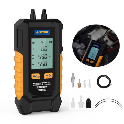 Handheld digital manometer - digital, air
