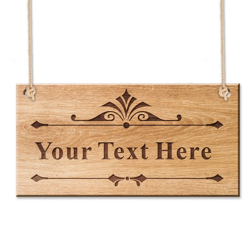 Personalised house sign - house,