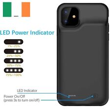 For iPhone 7 8 11 12 13 14 15 Pro Max SE XR XS Battery Case Charger Slim Cover