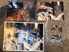 Alien Warrior and Alien Queen