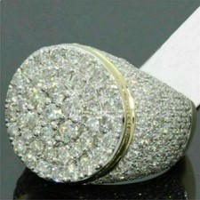 Diamond Pinky Men's Simulated