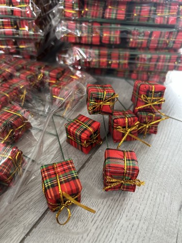 72x tartan gift box picks - 72x,