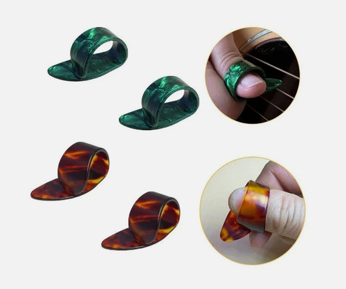 New thumb guitar pick - 4x,