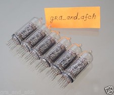 IN-14 NIXIE TUBES USSR unsoldered TESTED unused for NIXIE TUBES CLOCKS 6 PCS SET