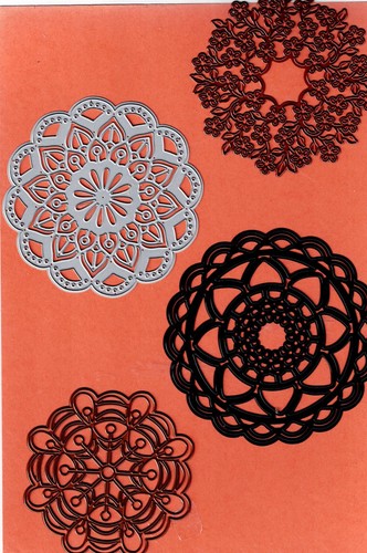 Assorted doily cutting dies - assorted,
