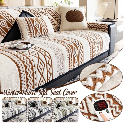 Geometric nordic winter - winter, plush