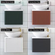 600mm Bathroom Fluted Wall