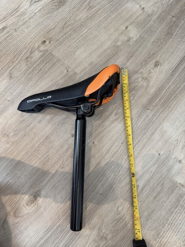 Apollo black orange bike - apollo, black/orange